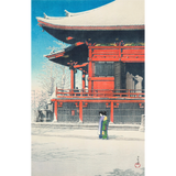 Kawase Hasui: Snowfall Double-Sided Jigsaw Puzzle Set (PRE-ORDER)
