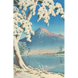 Kawase Hasui: Snowfall Double-Sided Jigsaw Puzzle Set (PRE-ORDER)