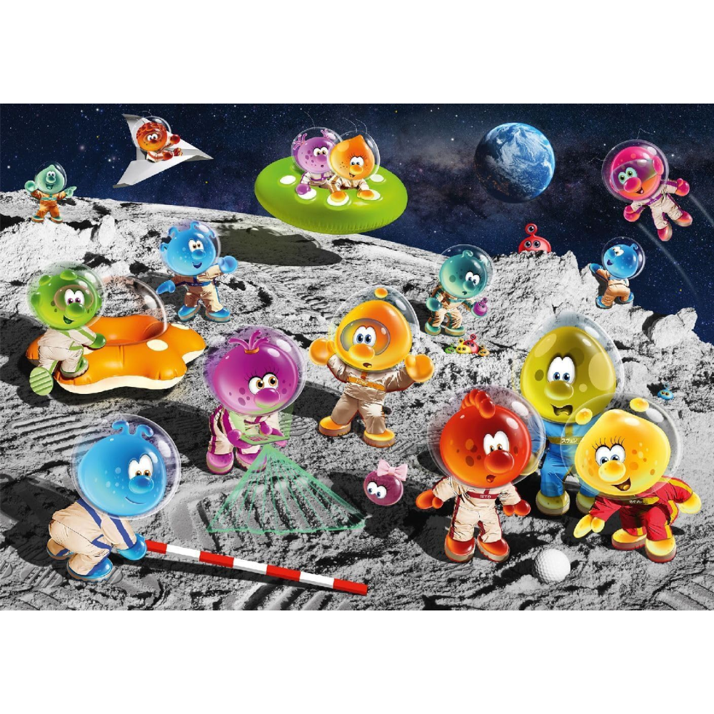 Space Bubble Club: On the Moon