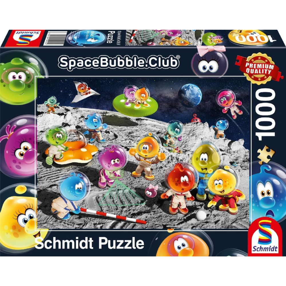 Space Bubble Club: On the Moon