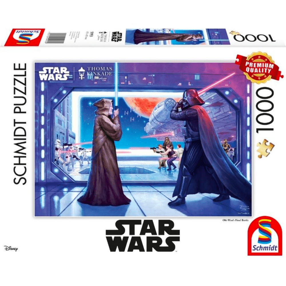 Thomas Kinkade: Star Wars - Obi Wan’s Final Battle