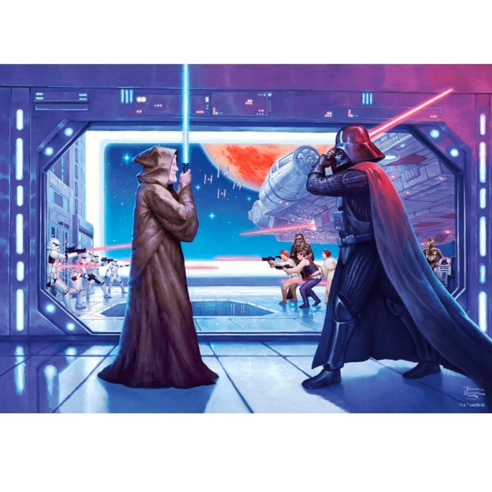 Thomas Kinkade: Star Wars - Obi Wan’s Final Battle