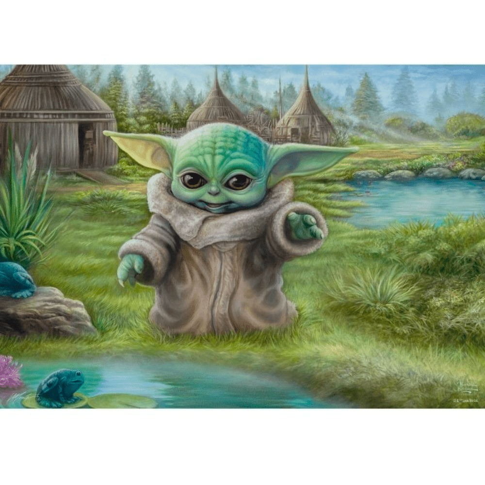 Thomas Kinkade: Star Wars The Mandalorian – Child’s Play