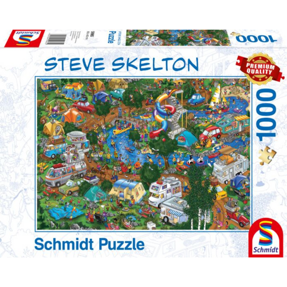 Steve Skeleton: Getting Away From It All (1000 Pieces)