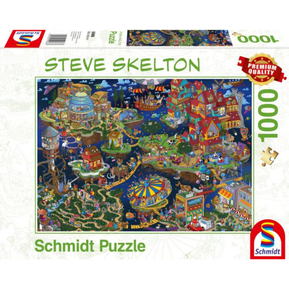 Steve Skeleton: If Sixes Were Nines (1000 Pieces)