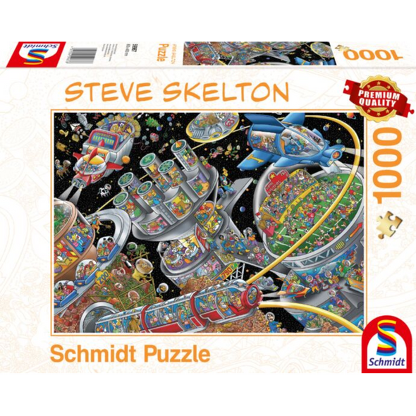 Steve Skeleton: Space Colony (1000 Pieces)