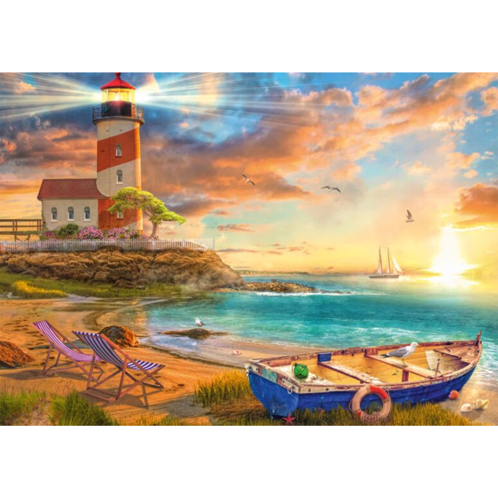 Sunset over Lighthouse Bay