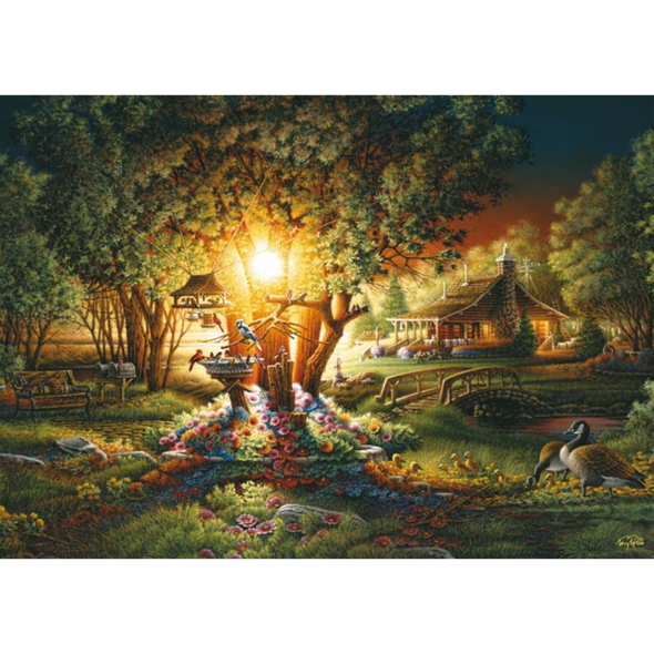 Terry Redlin: Magnificent Spring Glow (1000 Pieces)