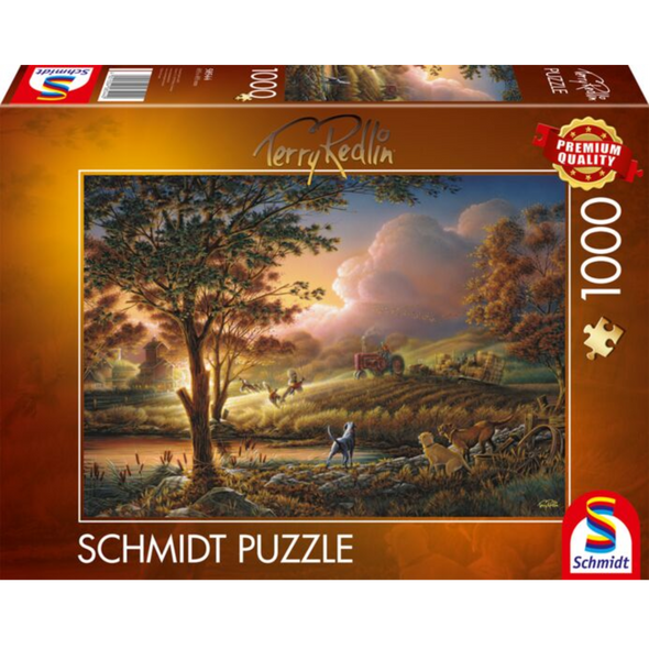 Terry Redlin: Sun Gold over Ripe Fields (1000 Pieces)