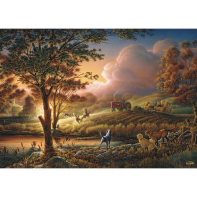 Terry Redlin: Sun Gold over Ripe Fields (1000 Pieces)