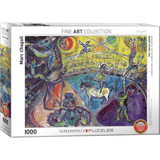 Marc Chagall: Le Cheval de Cirque (1000 Pieces)