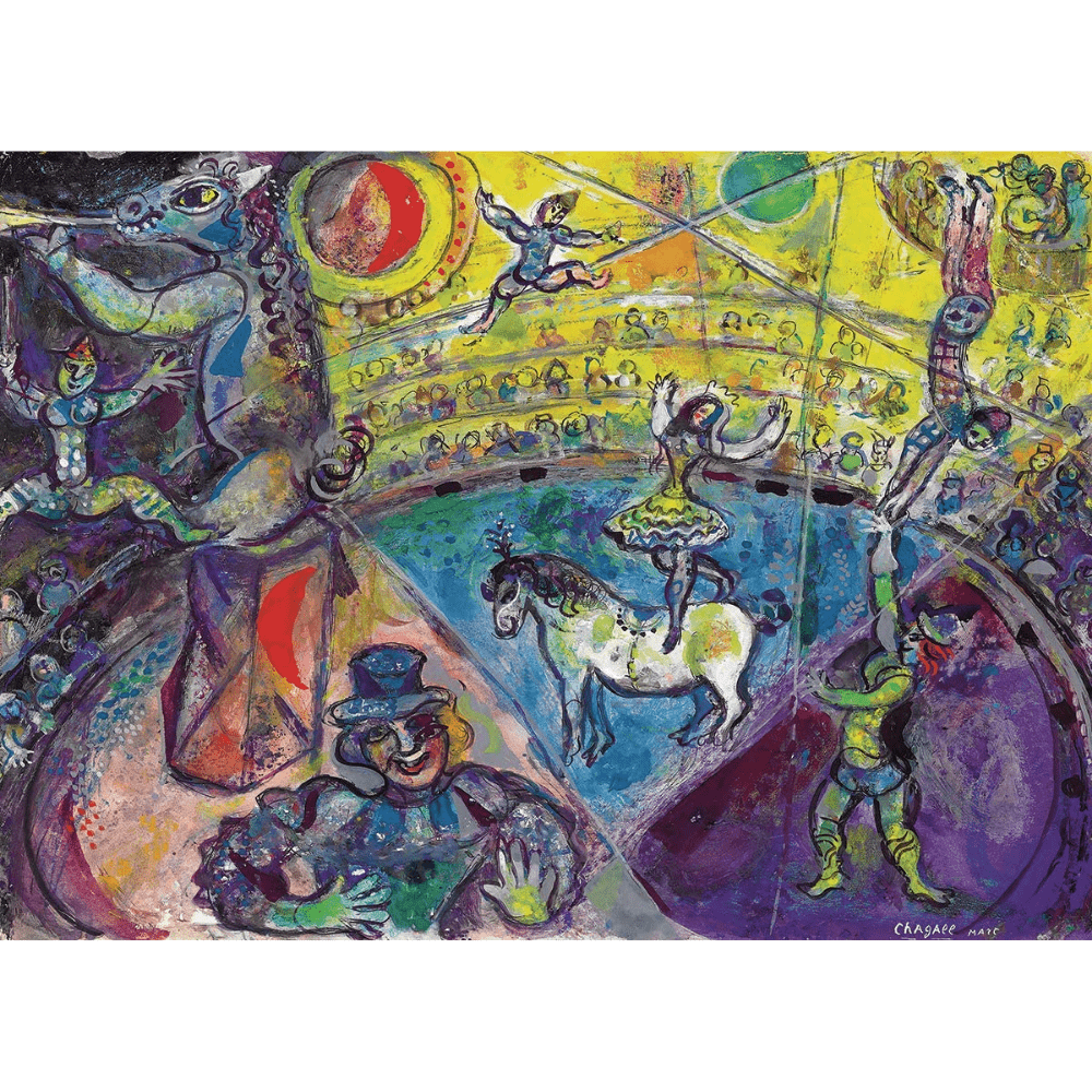 Marc Chagall: Le Cheval de Cirque (1000 Pieces)