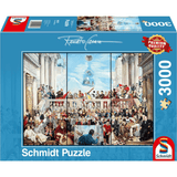 Adult puzzle featuring Renato Casaro's "The Glory of the World" artwork by Schmidt, showcasing vibrant, detailed imagery.
