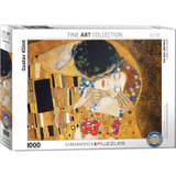 Gustav Klimt: The Kiss (Detail) (1000 Pieces)