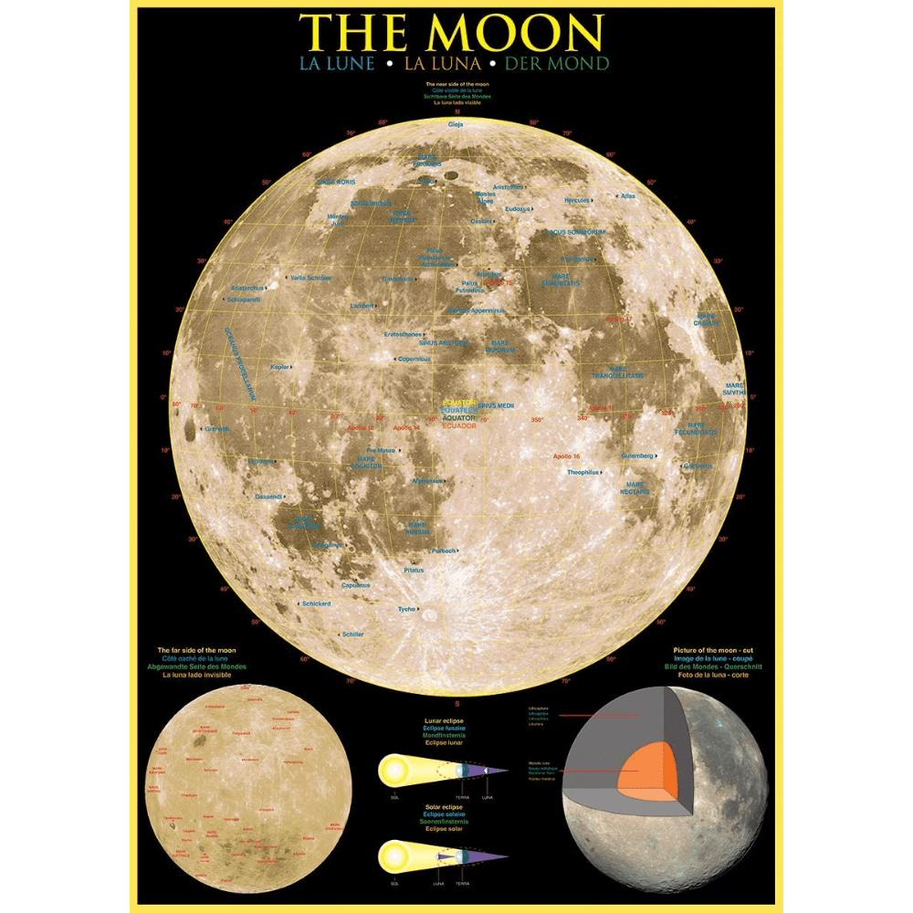 The Moon (1000 Pieces)