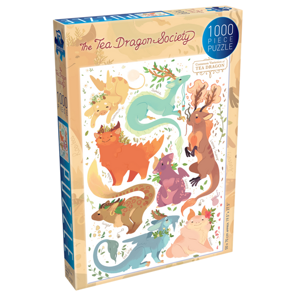 The Tea Dragon Society Jigsaw Puzzle #1: Common Varieties (1000 Pieces)