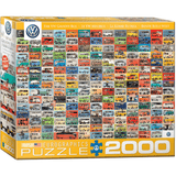 The VW Groovy Bus (2000 Pieces)