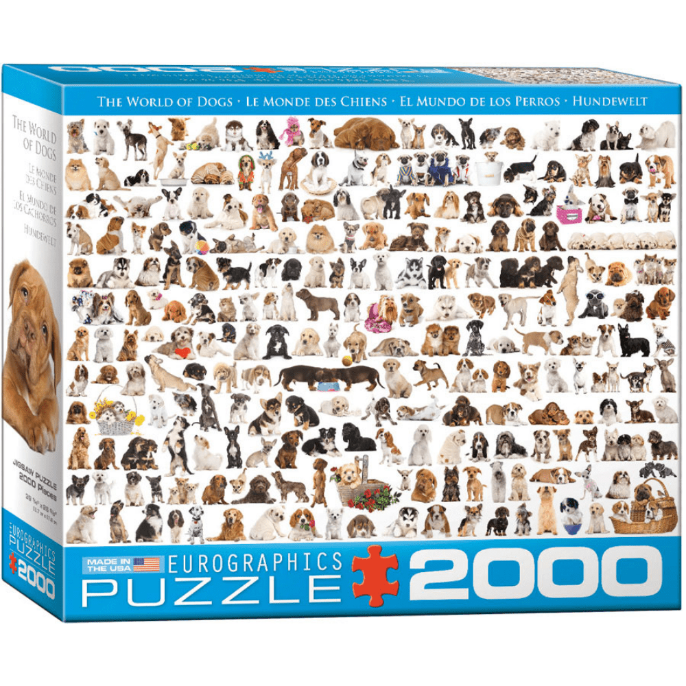 The World of Dogs (2000 Pieces)