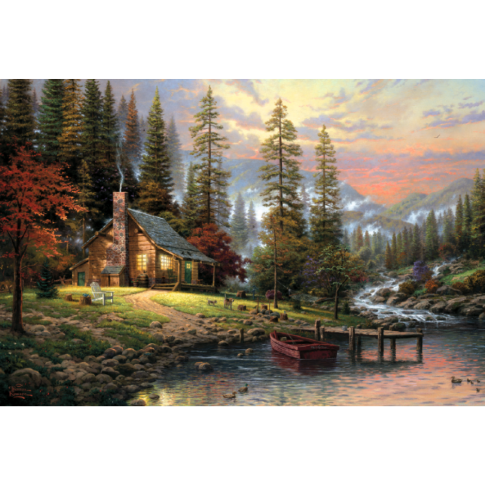 Thomas Kinkade: A Peaceful Retreat