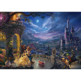 Thomas Kinkade: Beauty and the Beast Dancing in the Moonlight