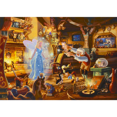 Thomas Kinkade: Geppetto’s Pinocchio (1000 Pieces)