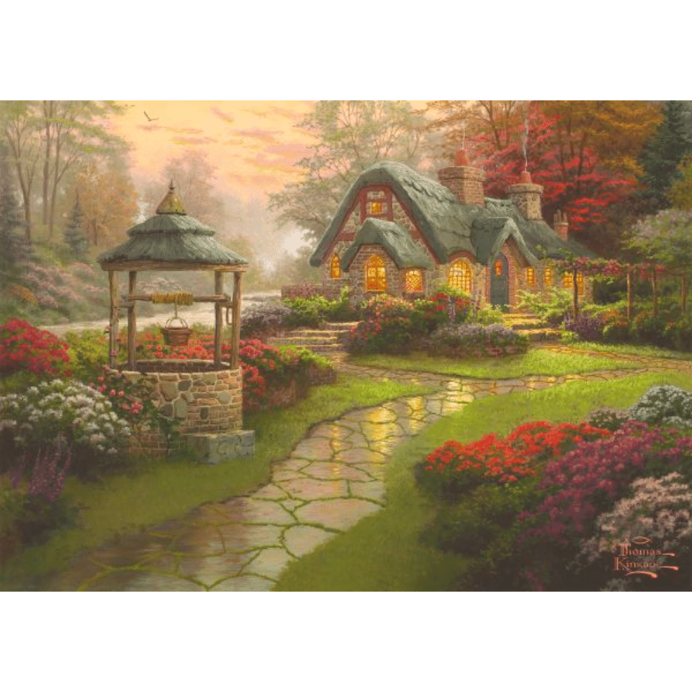 Thomas Kinkade: Make a Wish Cottage