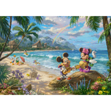 Thomas Kinkade: Mickey and Minnie in Hawaii