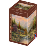 Thomas Kinkade: Sierra Paradise Wooden Puzzle
