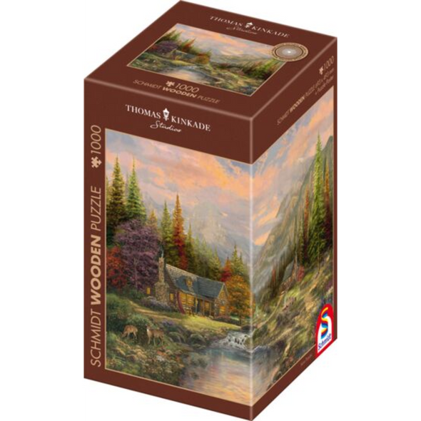 Thomas Kinkade: Sierra Paradise Wooden Puzzle (1000 Pieces)