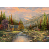 Thomas Kinkade: Sierra Paradise Wooden Puzzle
