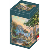 Thomas Kinkade: Simpler Times Wooden Puzzle