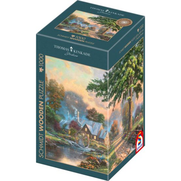 Thomas Kinkade: Simpler Times Wooden Puzzle (1000 Pieces)