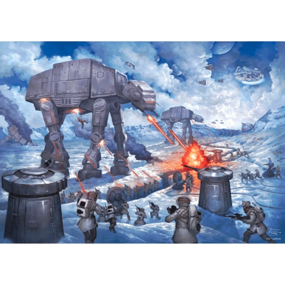 Thomas Kinkade: Star Wars - The Battle of Hoth