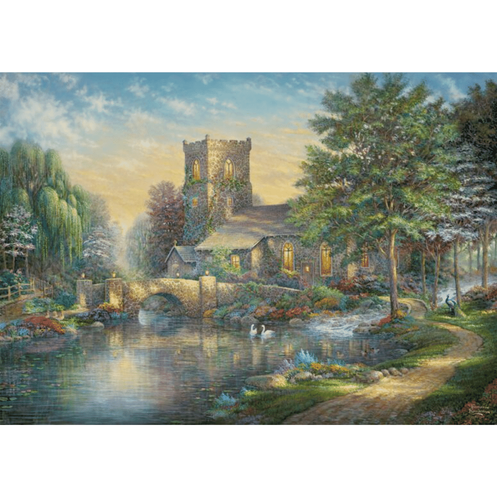 Thomas Kinkade: Willow Wood Chapel