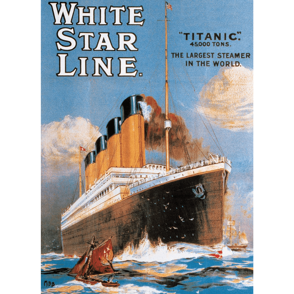 Titanic White Star Line (1000 Pieces)