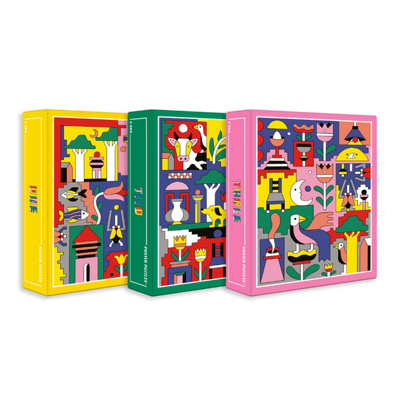 Triptych – Jigsaw Puzzles Box Set (3 X 500 Pieces)