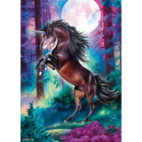 Unicorn in Full Moon