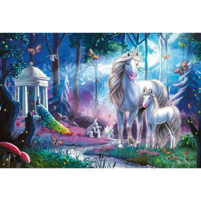 Unicorn With Foal (200 Pieces)