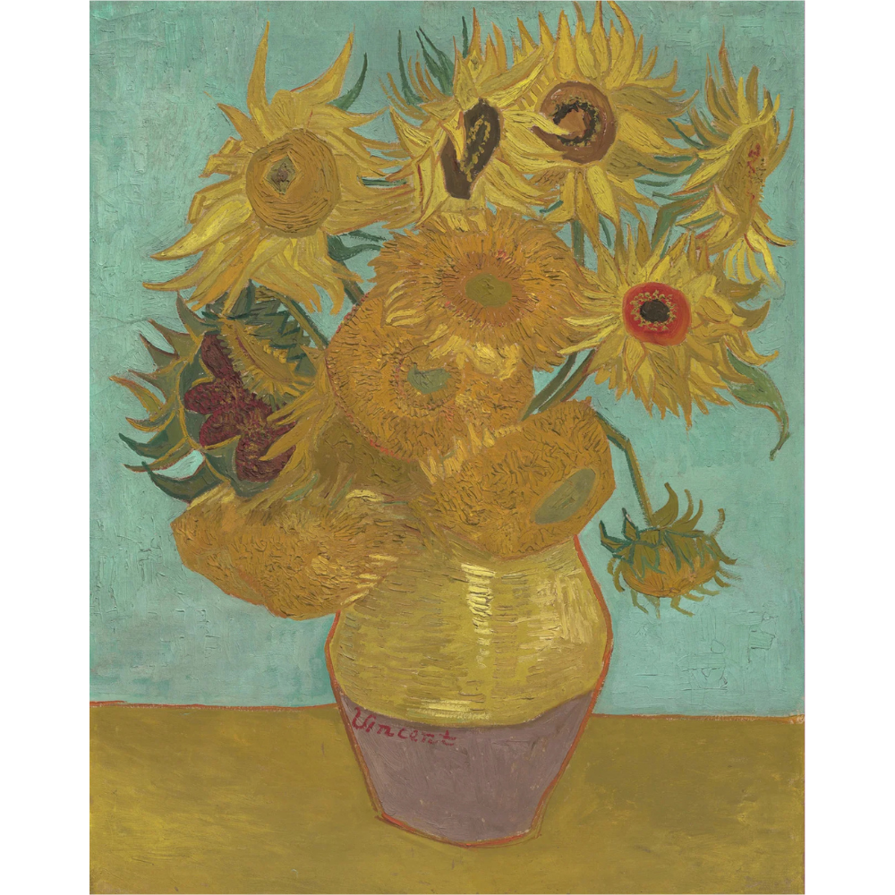 Vincent Van Gogh Double-Sided Jigsaw Puzzle Set