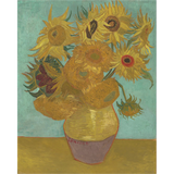 Vincent Van Gogh Double-Sided Jigsaw Puzzle Set