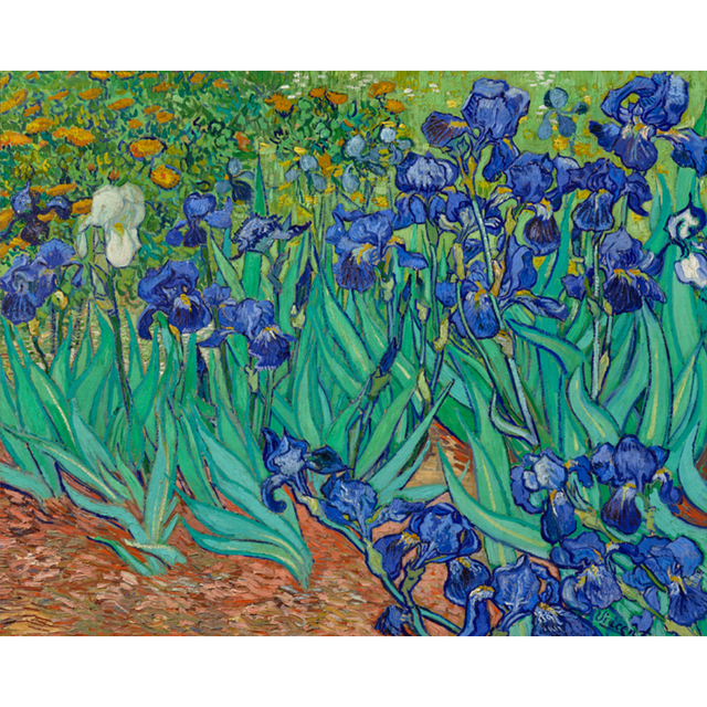 Van Gogh: Irises - Thirsty Meeples