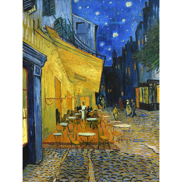 Vincent van Gogh: Terrace of a Café at Night - Thirsty Meeples