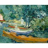 Van Gogh: Bank of the Oise at Auvers - Thirsty Meeples