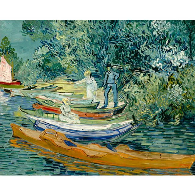 Van Gogh: Bank of the Oise at Auvers - Thirsty Meeples