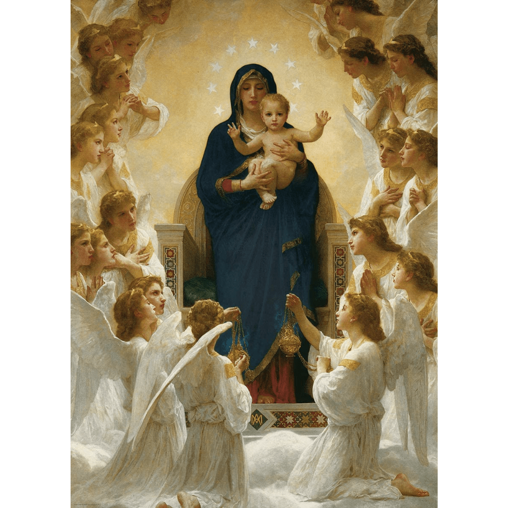 Virgin with Angels (1000 Pieces)