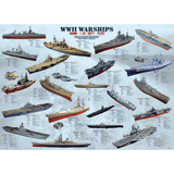 WW II Warships (1000 Pieces)