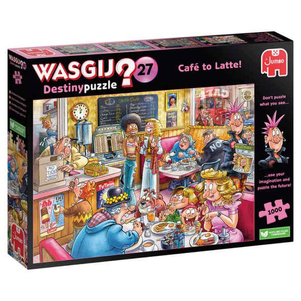 Wasgij Destiny 27: Café to Latte! (1000 Pieces)