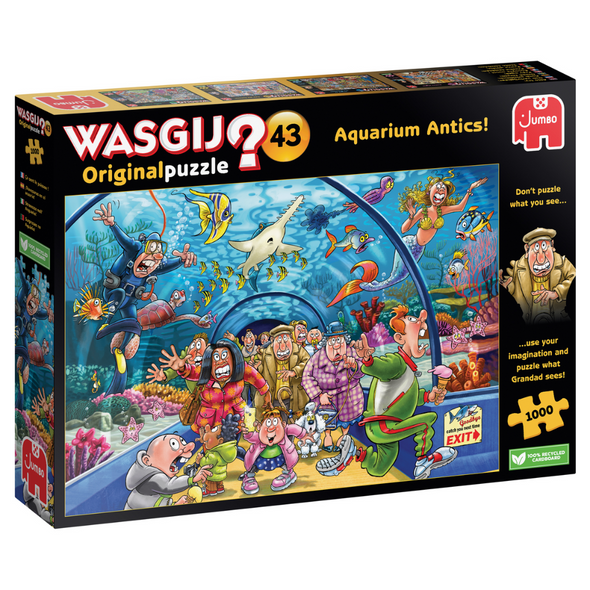 Wasgij Original 43: Aquarium Antics (1000 Pieces)