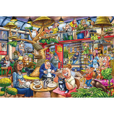 Wasgij Mystery 28: Feline Frenzy! (1000 pieces)