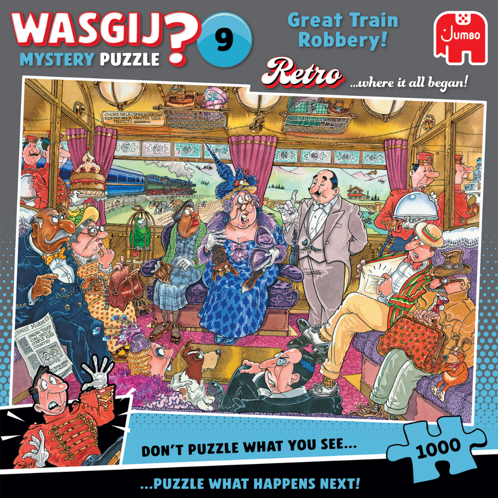 Wasgij Retro Mystery 9: Great Train Robbery!